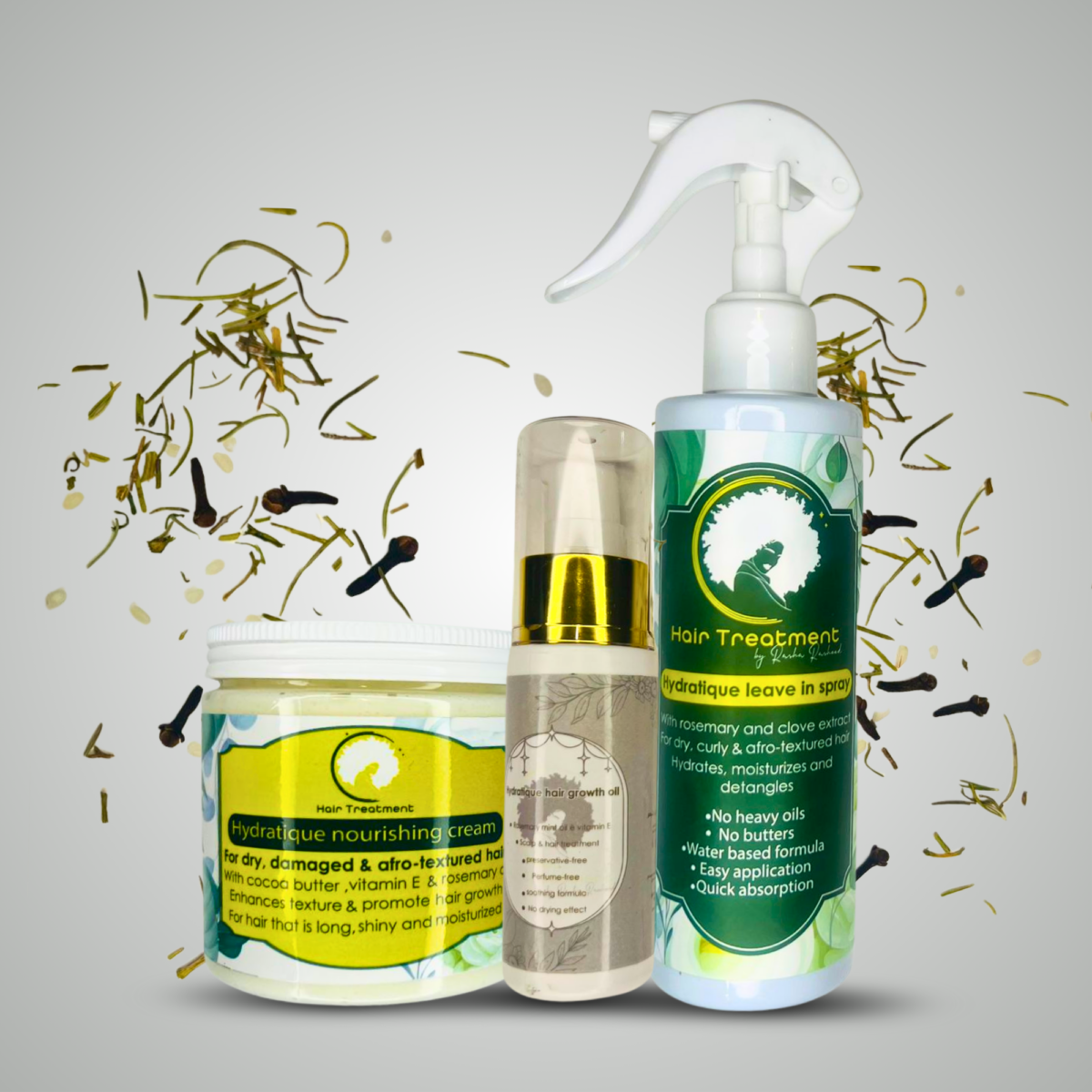 بكج باكج العناية بالشعر (هيرتريتمنت) - الصورة 1